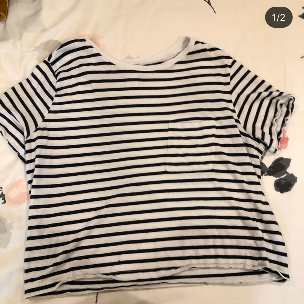 H&M Basic Striped Tee